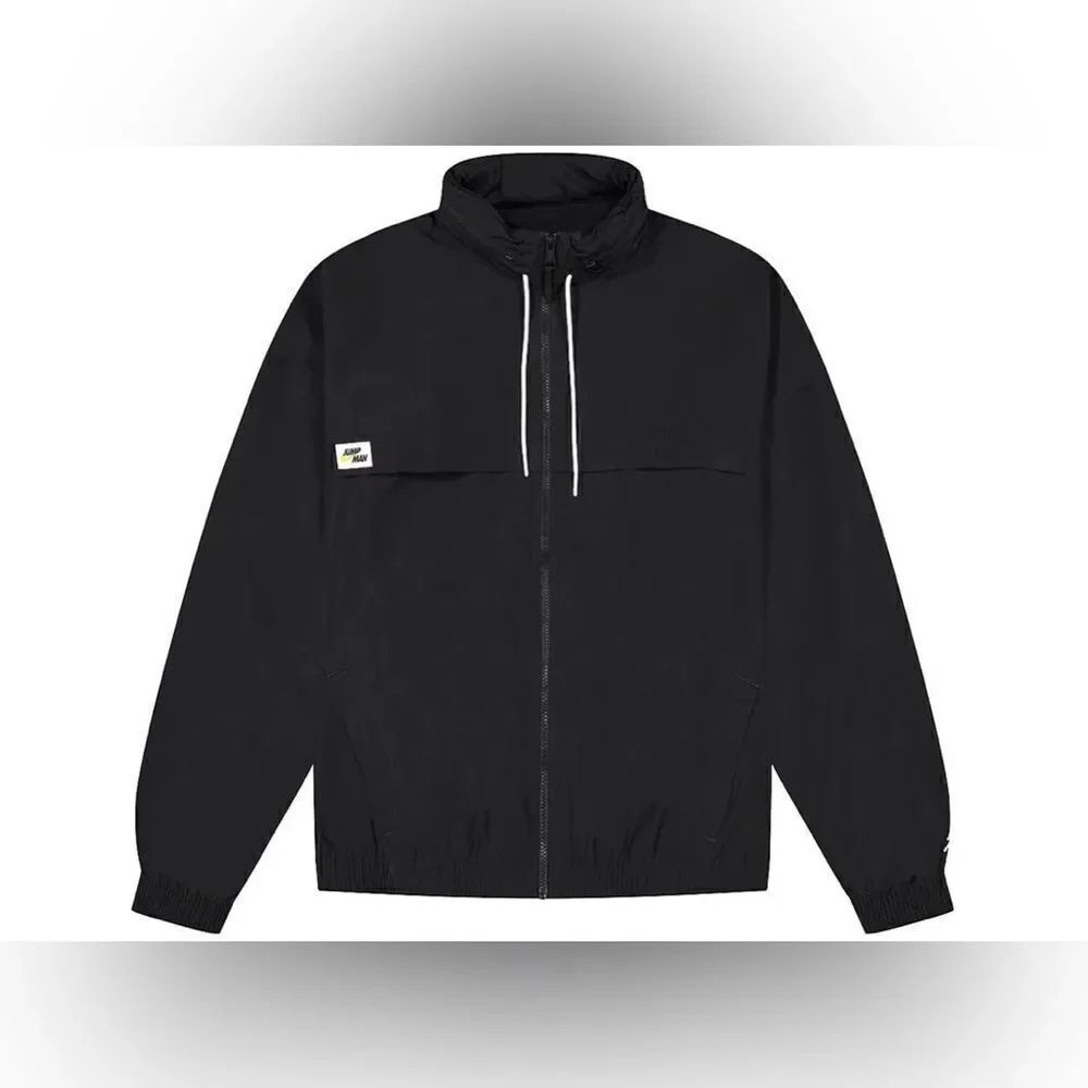 Nike Air Jordan Jumpman Full Zip Windbreaker Jacket Black